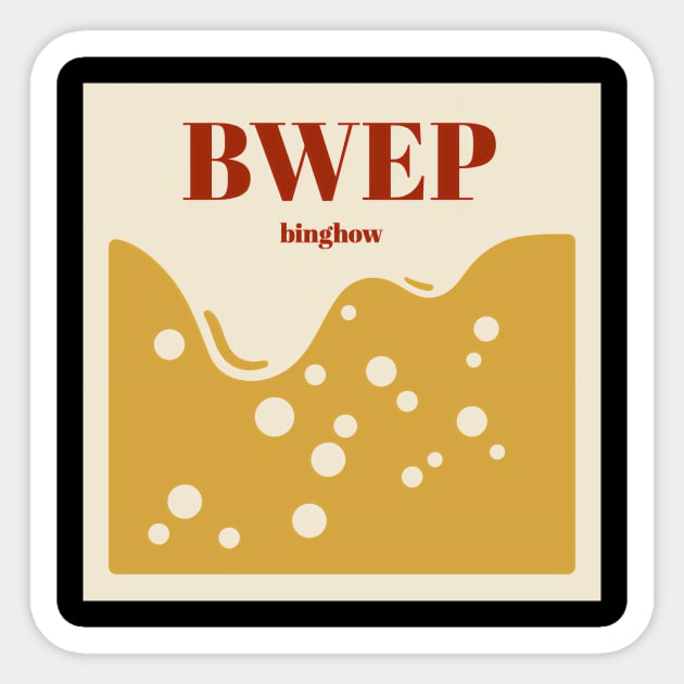 Bwep Sticker by TexasToons